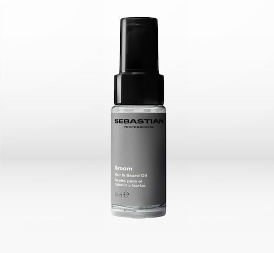Sebastian Professional Λάδι Περιποίησης για Γένια και Μουστάκι Groom Hair 30ml