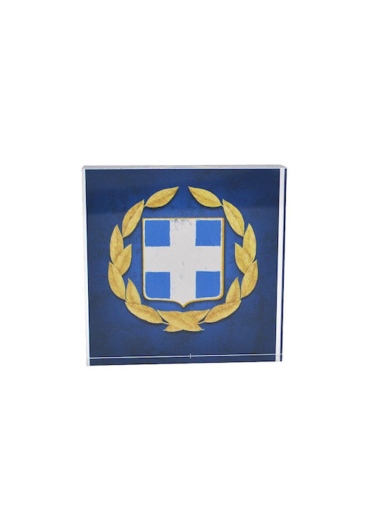Επιτραπέζιο Γούρι Σπίτι από Πλεξιγκλάς 10x10cm