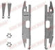 Einstellungsset Trommelbremse Quick Brake 105 53 002