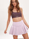 Fustă De Tenis Flow Court Liliac