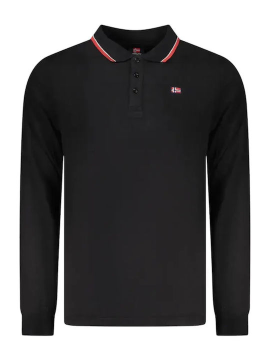 Norway Nautical School Polo Bluză cu mânecă lun...