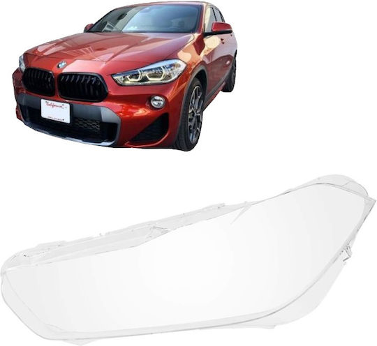 Headlight Crystal Left Bmw X2 F39 Pro Facelift 18-21 1 Piece