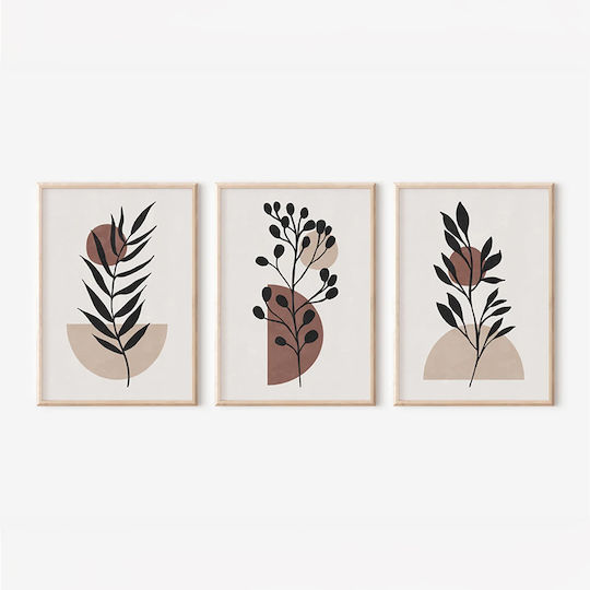 Pakketo Stenfy Panou Triplu Din Lemn 33x48cm