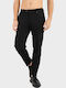 Trousers Elastic in Slim Fit Black