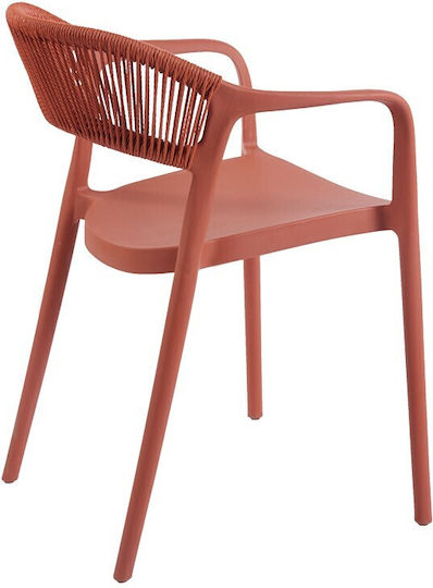 Καρέκλα Ankara Terracotta 54x55.5x77εκ. Καρέκλα Ankara Terracotta 54x55.5x77εκ.