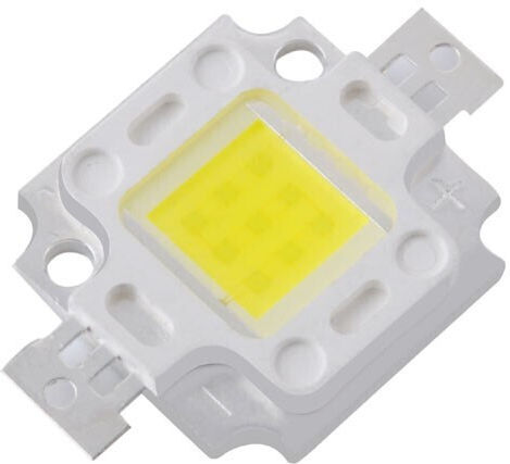Led Chip Cob 10W Alb Rece 6000K 9-11V DC