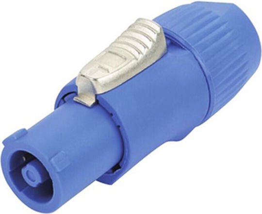 Speakon Power Input Extension 3pc-bl Lx-audio Blue Powercon 57501-200