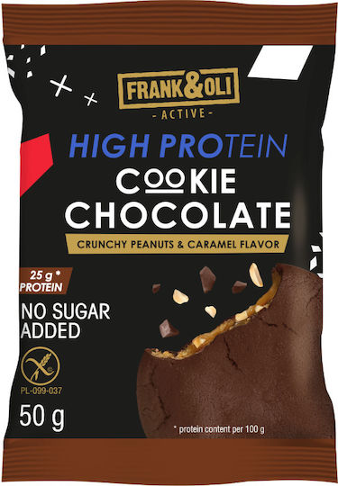 Frank&Oli Biscuiți Proteine Cu umplutură Fără Zahăr 1buc 50gr