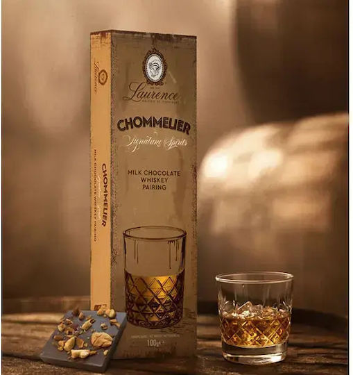 Laurence - Galerie de Chocolat Chommelier Milk Chocolate Almond 100gr