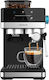 Cecotec Power Automatic Espresso Machine 1350W Pressure 20bar with Grinder Black