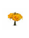 Koart Rosetta Yellow Artificial Bouquet Roses Real Touch 21 Cm 6 Pieces