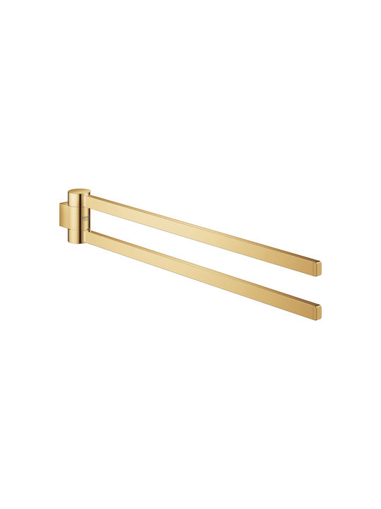 Grohe Double Wall-Mounted Bathroom Hook Silver