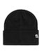 Beanie Ανδρικός Σκούφος Πλεκτός σε Μαύρο χρώμα