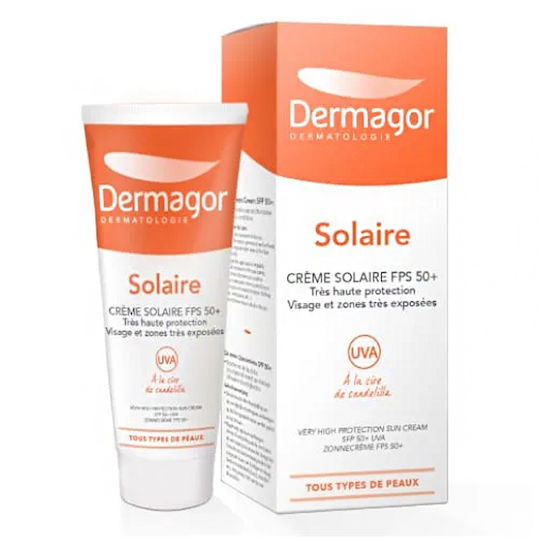 Dermagor Solaire Αντηλιακό Προσώπου SPF50+ 40ml