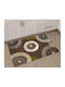 Galifas Kitchen Mat Runner with Anti-slip Underlay Ruby Garden 60x150εκ.