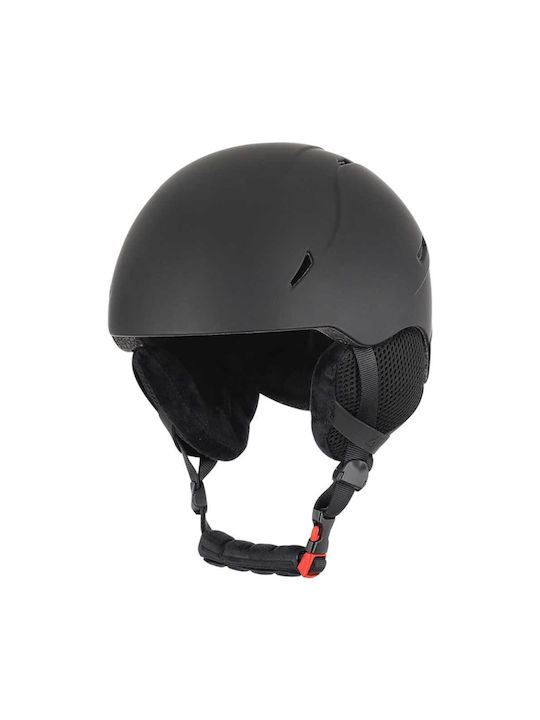 4F Kinder Ski & Snowboard Helm in Schwarz Farbe