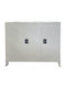 Metallic Shoe Organizer Gray 120x45x100cm