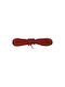 Bergal Round Cord Laces Red 75cm Χοντρα Στρογγυλα Κορδονια Χρωμα Κόκκινα 75 Εκατοστα 100% Βαμβάκι Δεν Λύνονται