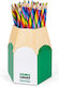 Jumbo Regenbogen Bleistift Mehrfarbiger Graphit 32 Stück/Display