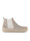 Leather Women's Ankle Boots Gray