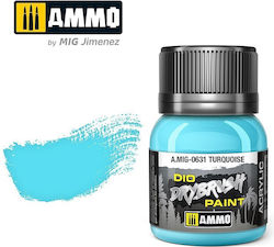 Ammo Drybrush Modellbau Farbe Turquoise 40ml