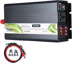 Taggo Invertor Auto Unda sinusoidală pură 5000W pentru Convertirea 12V DC în 220V AC Taggo Invertor Auto Unda sinusoidală pură 5000W pentru Convertirea 12V DC în 220V AC