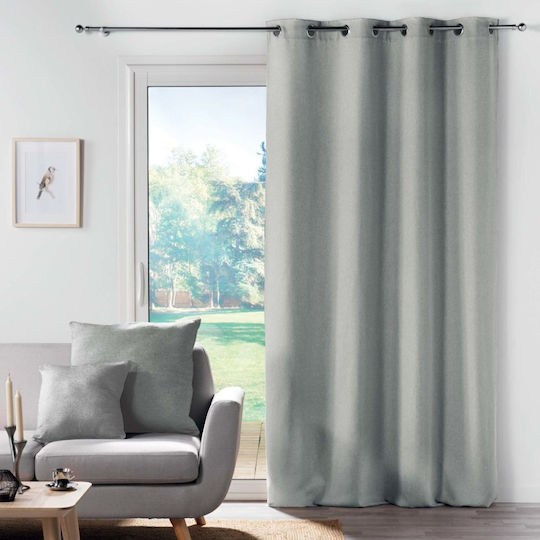Douceur d'Intérieur Verdunkelung Mit Grommets Graue 140x260cm