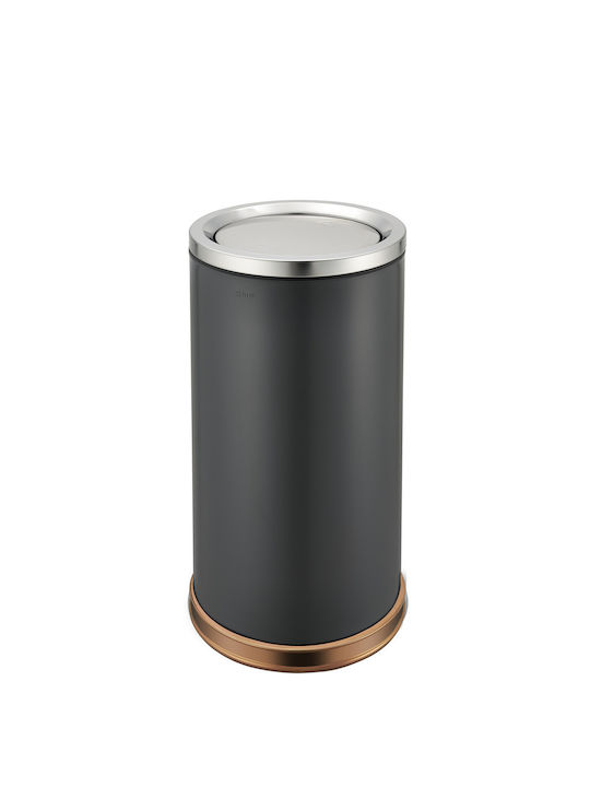 SMASH DESIGN LUXURY BINS Coș De Gunoi Din Plastic Gri 89lt