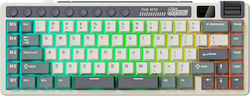 Royal Kludge RK M70 Ασύρματο Gaming Μηχανικό Πλ...