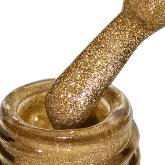 Alezori Halb-permanenter Nagellack 2 Katzenauge 1Stück
