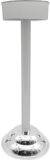 Стойки за шампанско Inox с Размери 23x23x63см White