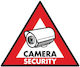 Προειδοποιητική Πινακίδα Camera Security 20x30cm