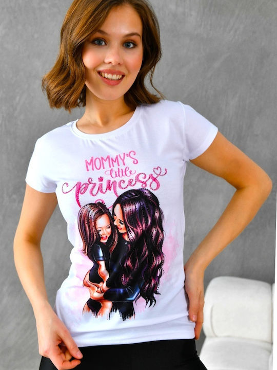 Tricou Damă Alb