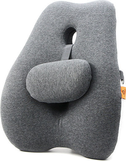 Powerton Μαξιλάρι Μέσης με Memory Foam σε Γκρι χρώμα