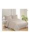 Silk Fashion Coverlet Single Camel/camel 160x220cm