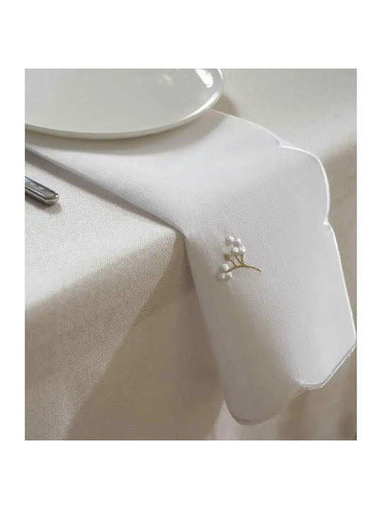 Gofis Home Serviette White White 45x45cm