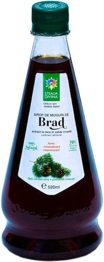 Natural Fir Bud Syrup Cold-pressed 520 Ml Steaua Divina