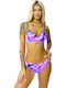 Set Bikini Push Up Μωβ