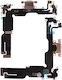 iPhone 15 Plus Tip C Cablu Flex Conector Încărcare Port Audio Microfon Roz 3p
