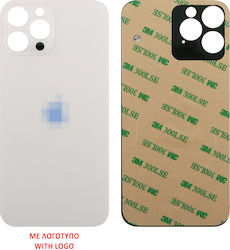 Iphone 12 Pro Max Battery Cover + 3m Sticker Silver 3p Iphone 12 Pro Max Battery Cover + 3m Sticker Silver 3p