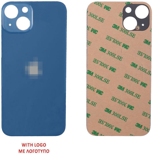 Iphone 13 Battery Cover + 3m Sticker Blue Original Service Pack
