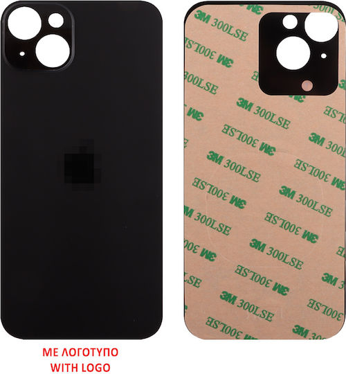 Carcase Telefoane Mobile Iphone 15 Plus Capac Baterie + Autocolant 3m Negru 3p
