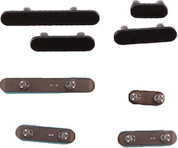 Iphone 16 Pro/16 Pro Max Side Keys On Off 4 Τεμ Titanium Black 3p Iphone 16 Pro/16 Pro Max Side Keys On Off 4 Τεμ Titanium Black 3p