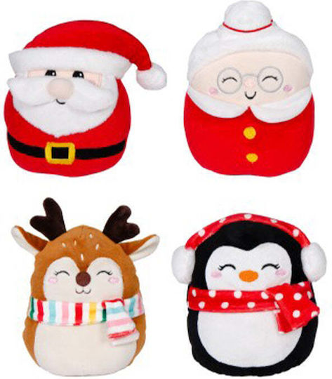 Fun World Λούτρινο Squishy Χριστουγεννιάτικο 17 εκ. (Διάφορα Σχέδια) 1τμχ