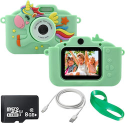 Smartic Children's Camera Hd 1080p Resolution 600mah Battery 2.4 Inch Screen 32 Gb Memory Card Built-in Games Mp3 Selfie Mode Usb Type-c Green Smartic Children's Camera Hd 1080p Resolution 600mah Battery 2.4 Inch Screen 32 Gb Memory Card Built-in Games Mp3 Selfie Mode Usb Type-c Green