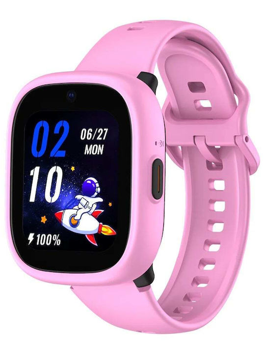 Lagenio Παιδικό Smartwatch K3 με GPS & Κάμερα Ροζ