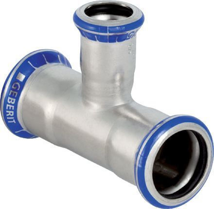 Geberit Mieōtikós T-sōlēnas Mapress Edelstahl 35 X 15 X 35mm