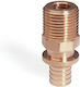 Racord Tranzitor Filetat Exterior 20 R 1 Rautitan Rx Bronz Fără Plumb