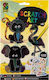 Scratch-off Stickers Elephant Monkey 95059