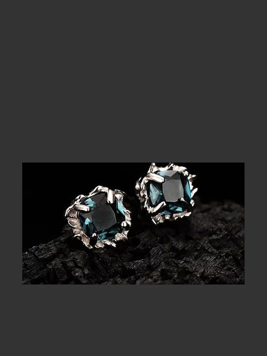 Earrings made of Silver with Stones